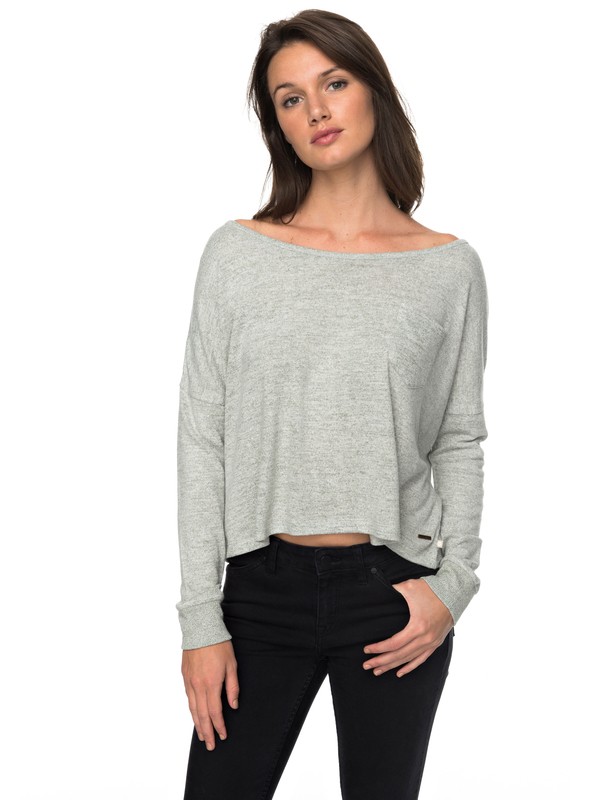 roxy, Surfing Spot Lounge Top, OLIVE HEATHER (glwh) 0 Surfing Spot Lounge Top Green ERJKT03407 Roxy