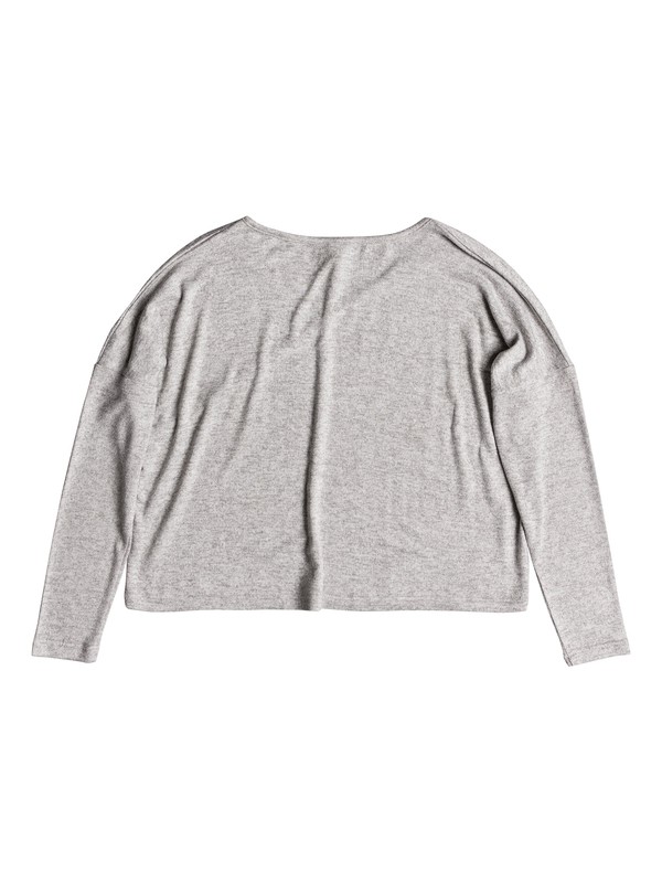 roxy, Your Time Long Sleeve Top, HERITAGE HEATHER (sgrh) 0 Your Time Long Sleeve Top Grey ERJKT03487 Roxy
