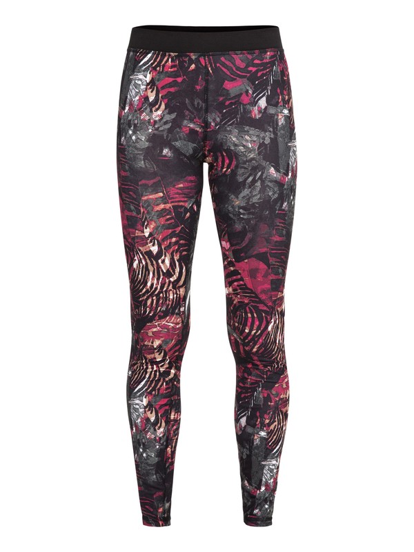 roxy, Daybreak Bottom - Leggins interior técnico para Mujer, FOUR LEAF CLOVER_ZEBRATREE (gph3) 0 Daybreak Bottom - Leggins interior técnico para Mujer Verde ERJLW03001 Roxy