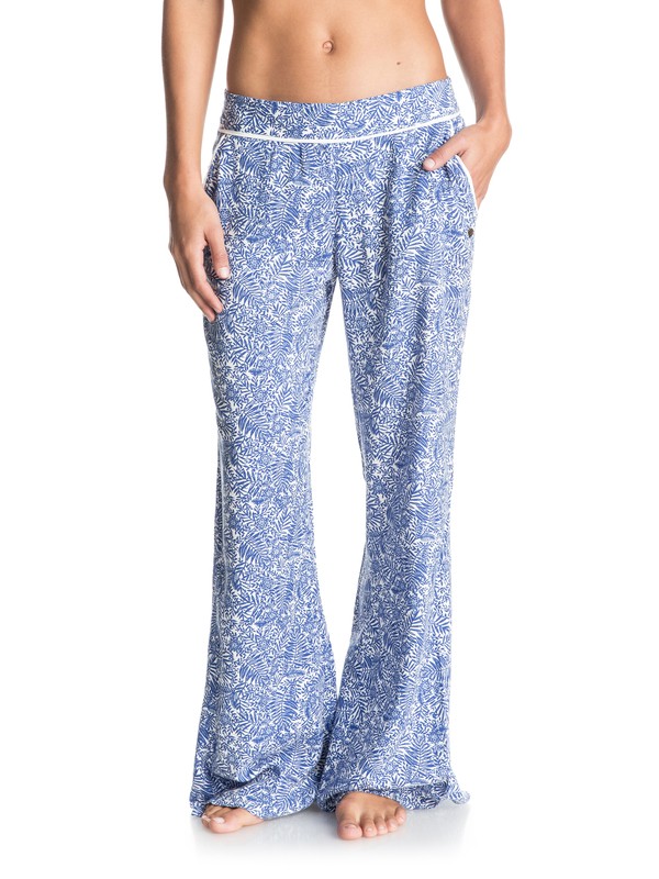 roxy, Summer Sessions Palazzo Pants, MAJORELLE GARDEN COMBO SEASPRA (wbs7) 0 Summer Sessions Palazzo Pants ERJNP03034 Roxy