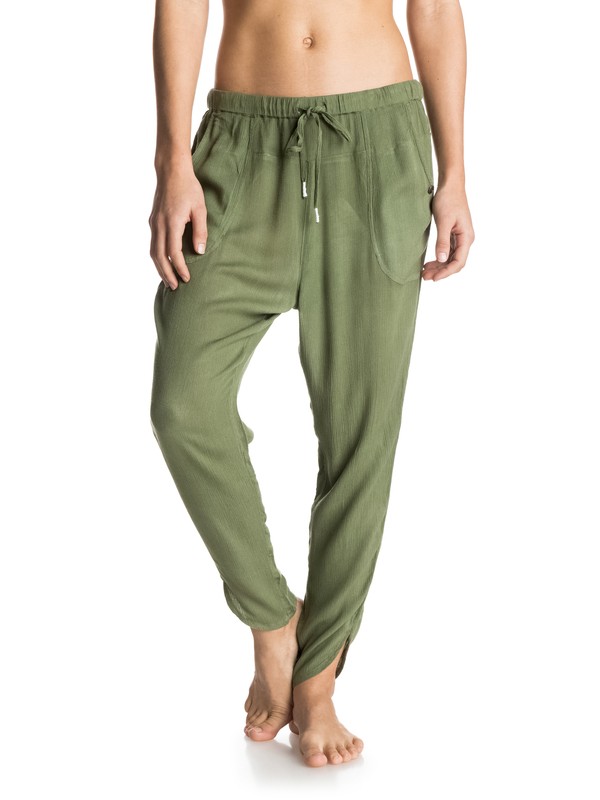 roxy, Golden Haze Harem Pants, OLIVINE (gnr0) 0 Golden Haze Harem Pants ERJNP03038 Roxy