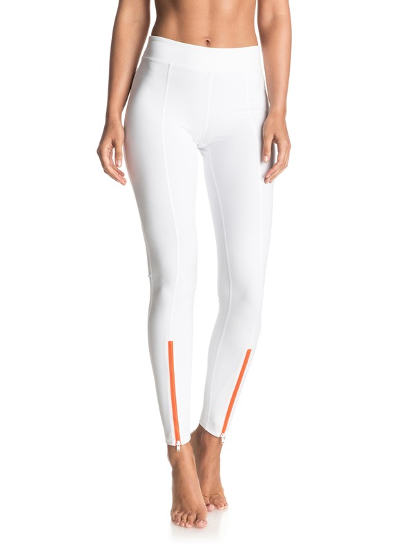 roxy, ROXY & Courrèges Running Pants, WHITE (wbb0) 0 ROXY & Courrèges Running Pants ERJNP03065 Roxy