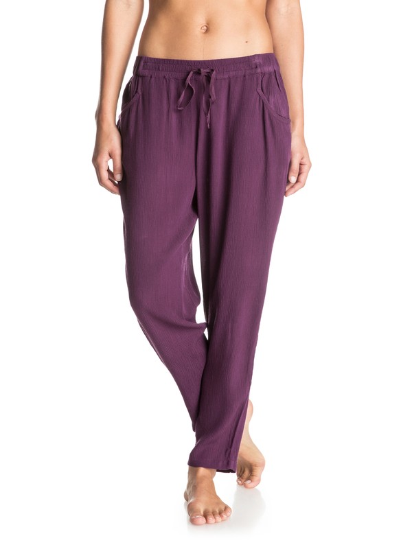 Electric Mile - Beach Pants ERJNP03069 0 Electric Mile Printed Jogger Pants ERJNP03069 Roxy