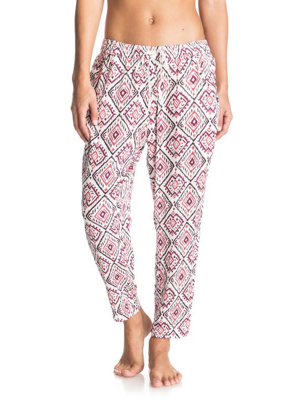 roxy, Electric Mile Jogger Pants, IKAT BALI COMBO GERANIUM (mmj6) 0 Electric Mile Jogger Pants ERJNP03070 Roxy
