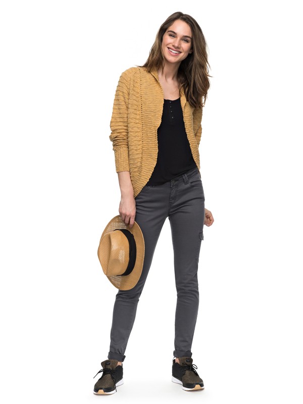 Coast Down - Skinny Fit Cargo Pants for Women ERJNP03138 0 Coast Down - Pantalones cargo de corte estrecho para Mujer ERJNP03138 Roxy