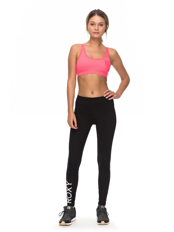 roxy, Spy Game - Technical Leggings, ANTHRACITE (kvj0) 0 Spy Game - Technical Leggings Black ERJNP03165 Roxy