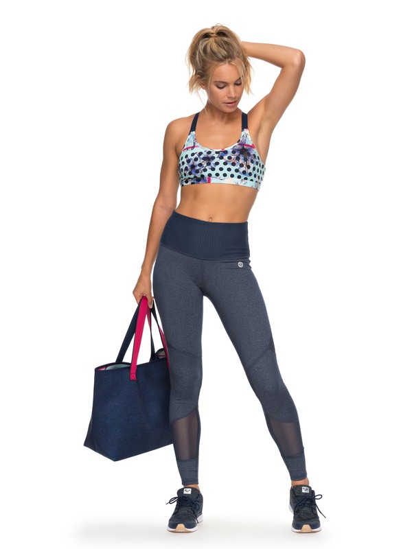roxy, Lost Seaside - Technical Leggings for Women, DRESS BLUES (btk0) 0 Lost Seaside - Technical Leggings for Women Blue ERJNP03166 Roxy