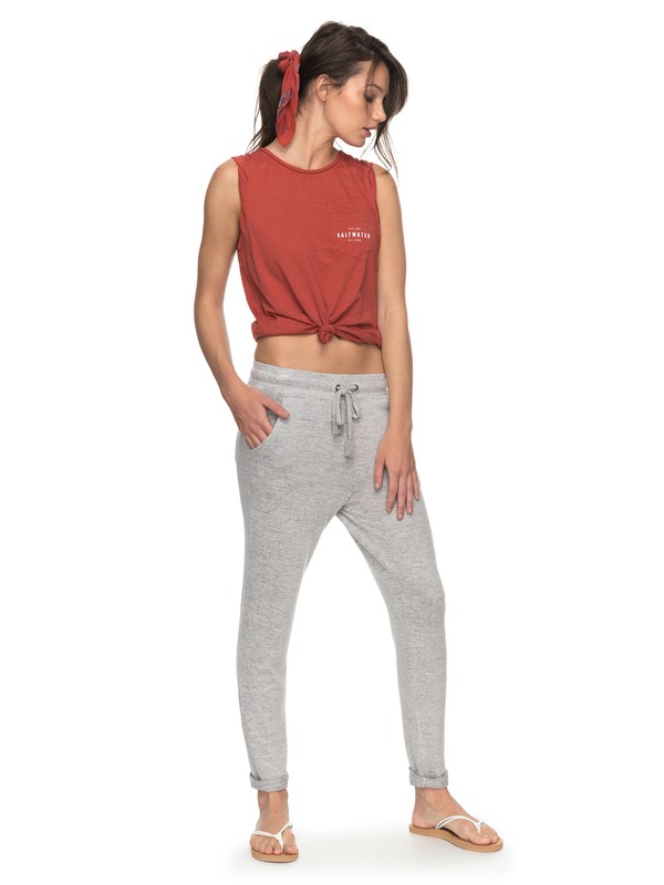 roxy, Cozy Chill Lounge Pants, HERITAGE HEATHER (sgrh) 0 Cozy Chill Lounge Pants Grey ERJNP03172 Roxy
