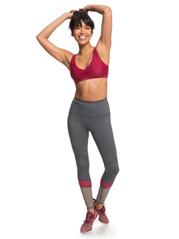 roxy, Mad About You - Legging da yoga da Donna, CHARCOAL HEATHER (ktah) 0 Mad About You - Legging da yoga da Donna Black ERJNP03195 Roxy