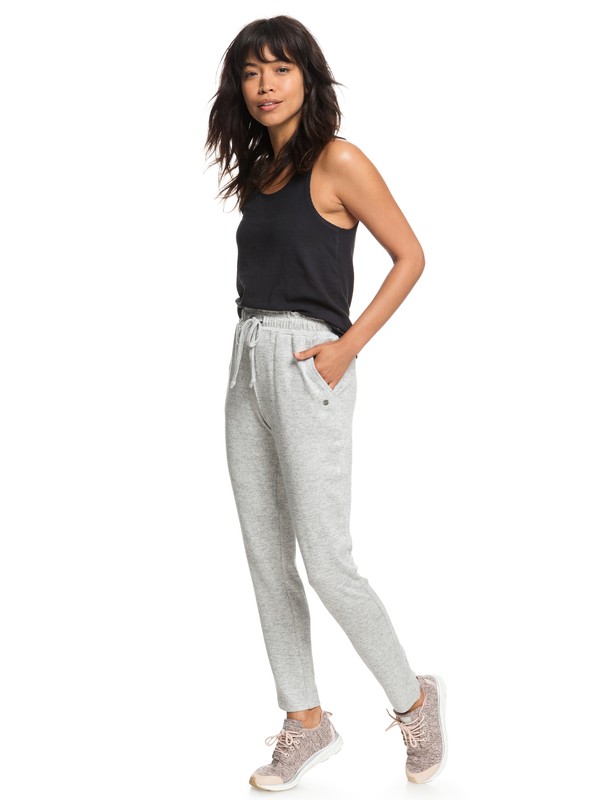 roxy, Breath A New Day Joggers, HERITAGE HEATHER (sgrh) 0 Breath A New Day Joggers Grey ERJNP03201 Roxy