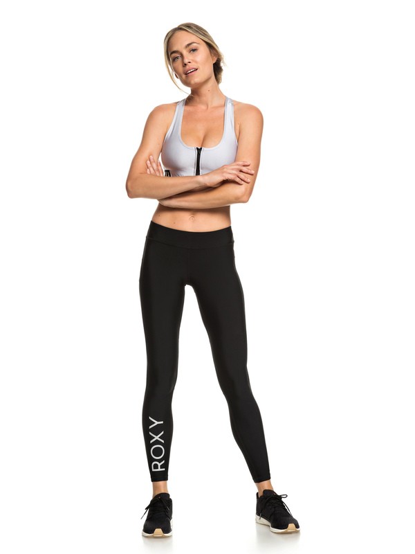 roxy, Spy Game - Legging de sport pour Femme, TRUE BLACK (kvj0) 0 Spy Game - Legging de sport pour Femme Noir ERJNP03213 Roxy