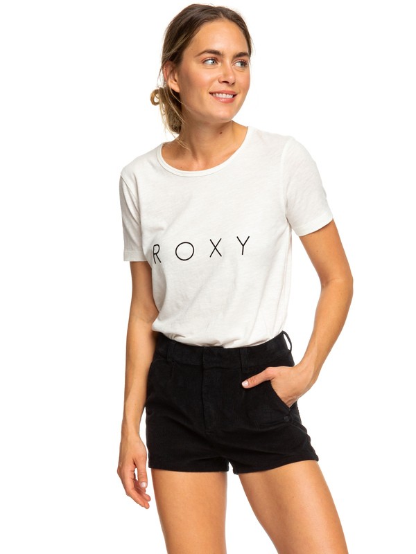 roxy, Shorts de Pana People Around, TRUE BLACK (kvj0) 0 Shorts de Pana People Around Negro ERJNS03188 Roxy