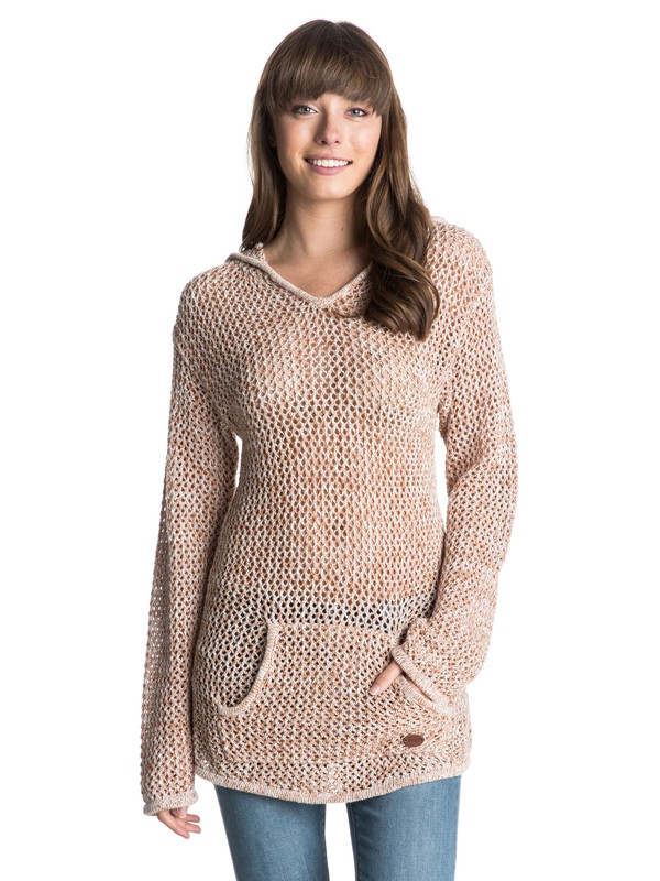 roxy, Cabrillo Sweater, LEATHER HEATHER (cplh) 0 Cabrillo Sweater ERJSW03019 Roxy