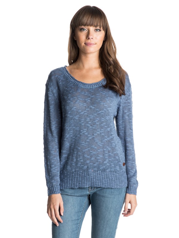 roxy, Doheny Sweater, COPEN BLUE (bmn0) 0 Doheny Sweater ERJSW03020 Roxy