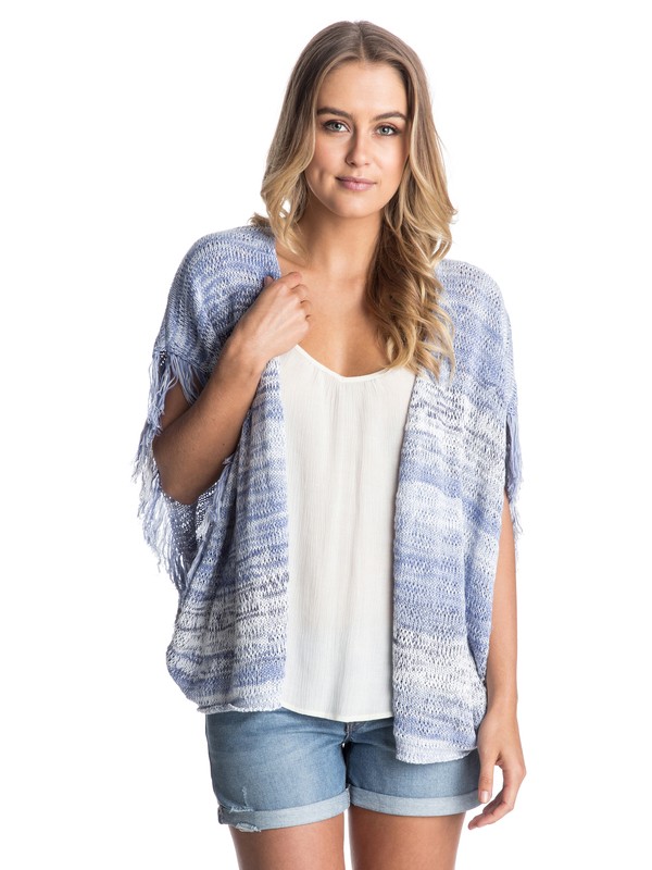 roxy, Shaba Waterfall Sweater, PATRIOT BLUE (bsh0) 0 Shaba Waterfall Sweater ERJSW03042 Roxy