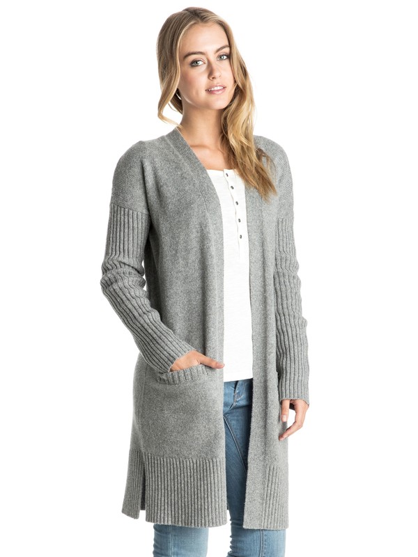roxy, Early Riser Sweater, CHARCOAL HEATHER (kpgh) 0 Early Riser Sweater ERJSW03077 Roxy