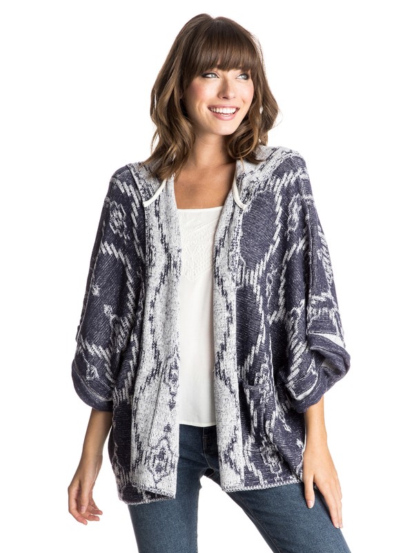 roxy, Dawn Breakers Hooded Pancho, ECLIPSE (btc0) 0 Dawn Breakers Hooded Pancho ERJSW03104 Roxy