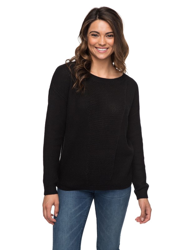 roxy, Deserve Good Things - Pullover, ANTHRACITE (kvj0) 0 Deserve Good Things - Pullover Schwarz ERJSW03211 Roxy