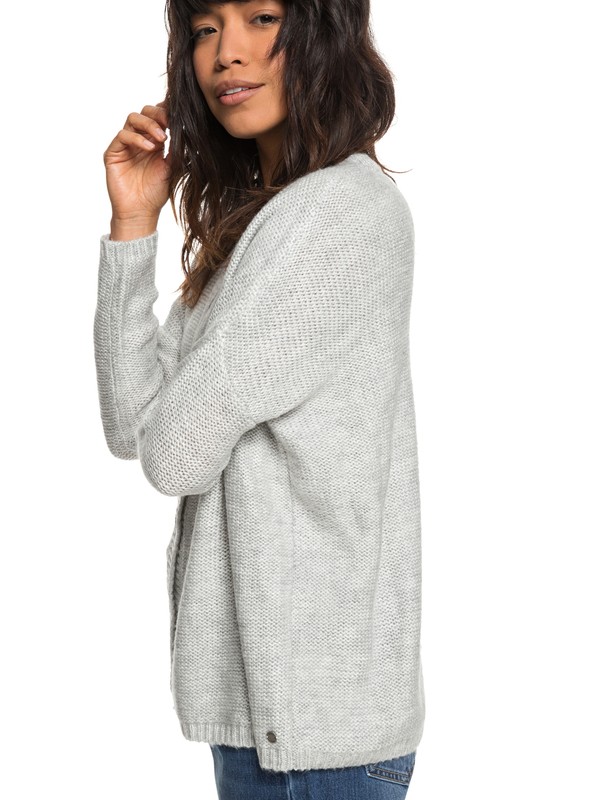 roxy, Stillest Hours - Gilet pour Femme, HERITAGE HEATHER (sgrh) 0 Stillest Hours - Gilet pour Femme Gris ERJSW03290 Roxy