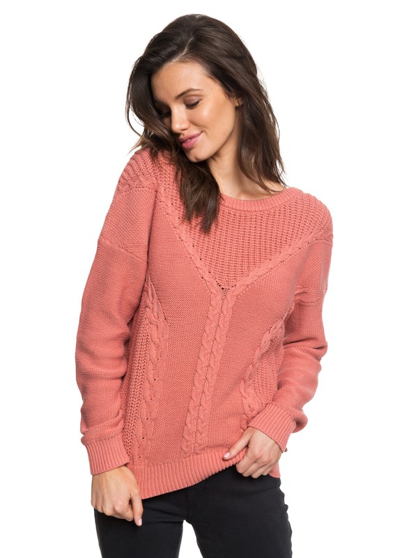 roxy, Gilis Sunlight Sweater, DESERT SAND (mkt0) 0 Gilis Sunlight Sweater Pink ERJSW03304 Roxy