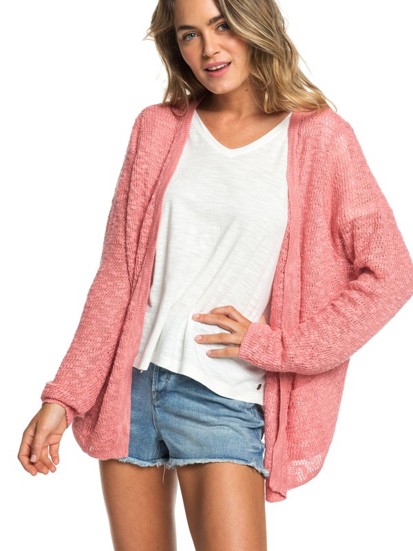 roxy, Liberty Discover - Gilet pour Femme, BRANDIED APRICOT (mjg0) 0 Liberty Discover - Gilet pour Femme Rose ERJSW03310 Roxy