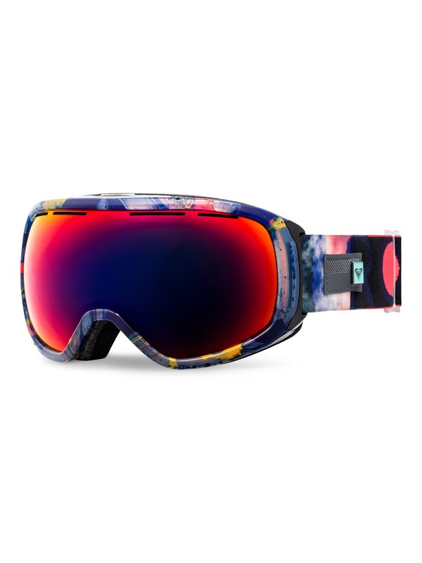 roxy, Rockferry - Masque de snowboard/ski, NEON GRAPEFRUIT_CLOUD NINE (nkn6) 0 Rockferry - Masque de snowboard/ski Orange ERJTG03033 Roxy