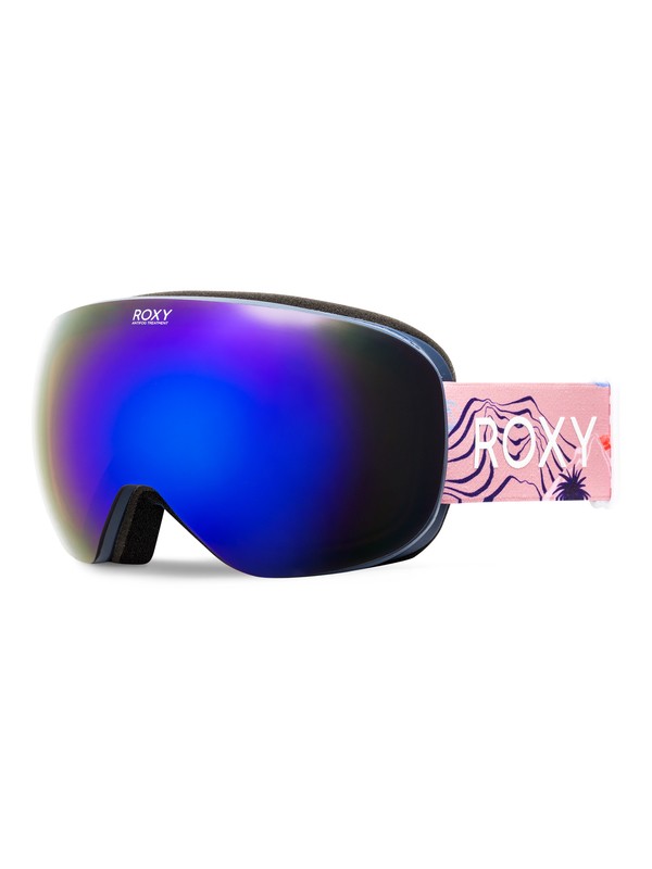 roxy, Popscreen - Snowboard/Ski Goggles, MANDARIN ORANGE_POP SNOW CRYST (nlk6) 0 Popscreen - Snowboard/Ski Goggles Orange ERJTG03035 Roxy