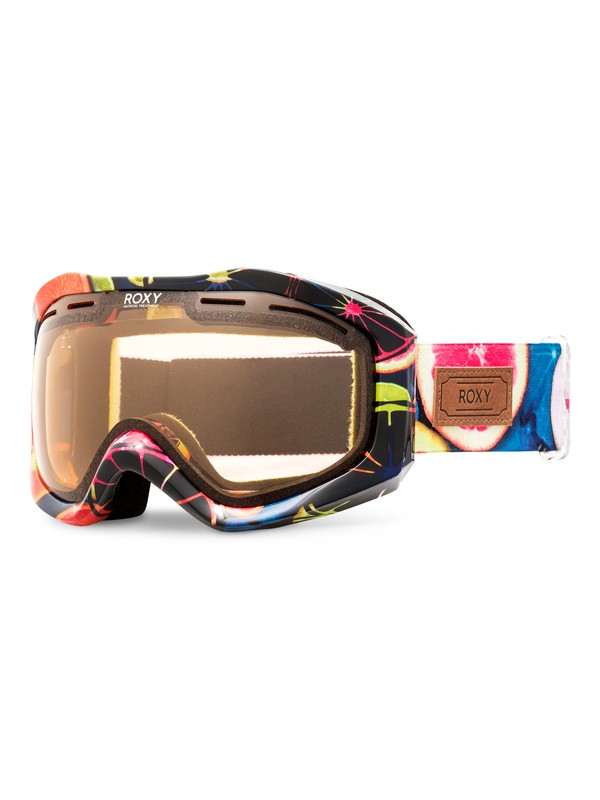 roxy, Sunset Art Series Bad Weather - Snowboard- / Skibrille, LEMON TONIC_FRUITSOFTHEMOON (yfk6) 0 Sunset Art Series Bad Weather - Snowboard- / Skibrille Gelb ERJTG03043 Roxy