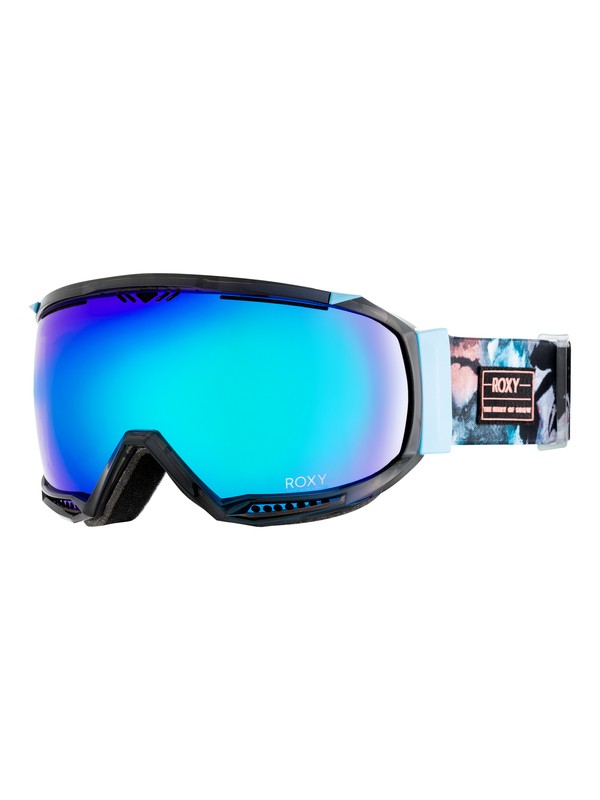 roxy, Hubble - Masque de ski/snowboard pour Femme, BACHELOR BUTTON_WATER OF LOVE (bgz1) 0 Hubble - Masque de ski/snowboard pour Femme Bleu ERJTG03054 Roxy