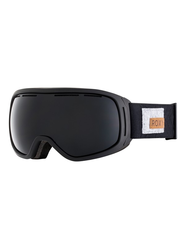 roxy, Rockferry - Masque de ski/snowboard pour Femme, TRUE BLACK (kvj0) 0 Rockferry - Masque de ski/snowboard pour Femme Noir ERJTG03055 Roxy