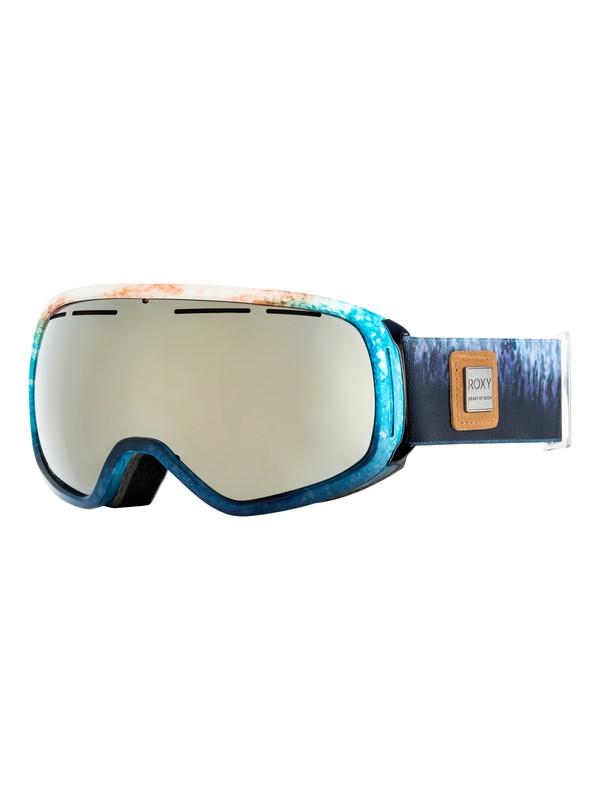 roxy, Rockferry - Masque de ski/snowboard pour Femme, BRIGHT WHITE_SNOWYVALE (wbb7) 0 Rockferry - Masque de ski/snowboard pour Femme Blanc ERJTG03055 Roxy
