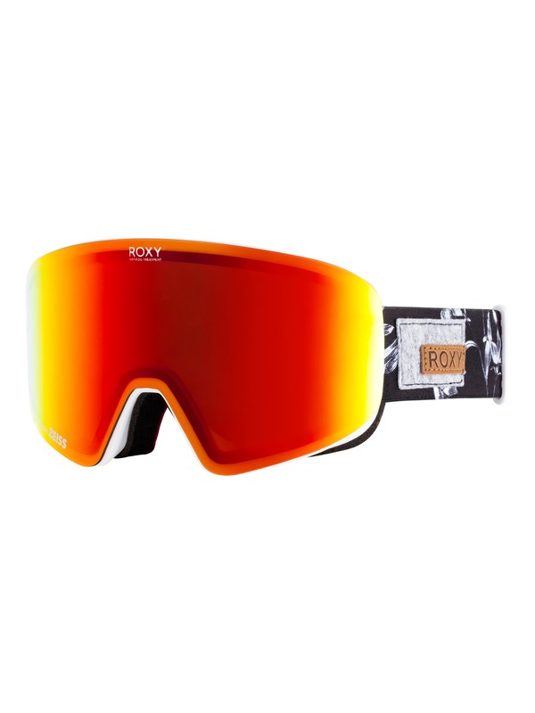 roxy, Feelin' - Masque de ski/snowboard pour Femme, TRUE BLACK_LOVE LETTER (kvj2) 0 Feelin' - Masque de ski/snowboard pour Femme Noir ERJTG03060 Roxy