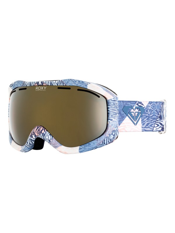 roxy, Sunset Art Series Snowboard/Ski Goggles, POWDER BLUE_ANIMAL GEO (bgb2) 0 Sunset Art Series Snowboard/Ski Goggles Blue ERJTG03065 Roxy