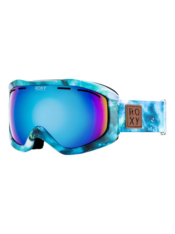 roxy, Sunset Art Series - Masque de ski/snowboard pour Femme, BACHELOR BUTTON_COLD MEDUSA (bgz2) 0 Sunset Art Series - Masque de ski/snowboard pour Femme Bleu ERJTG03065 Roxy