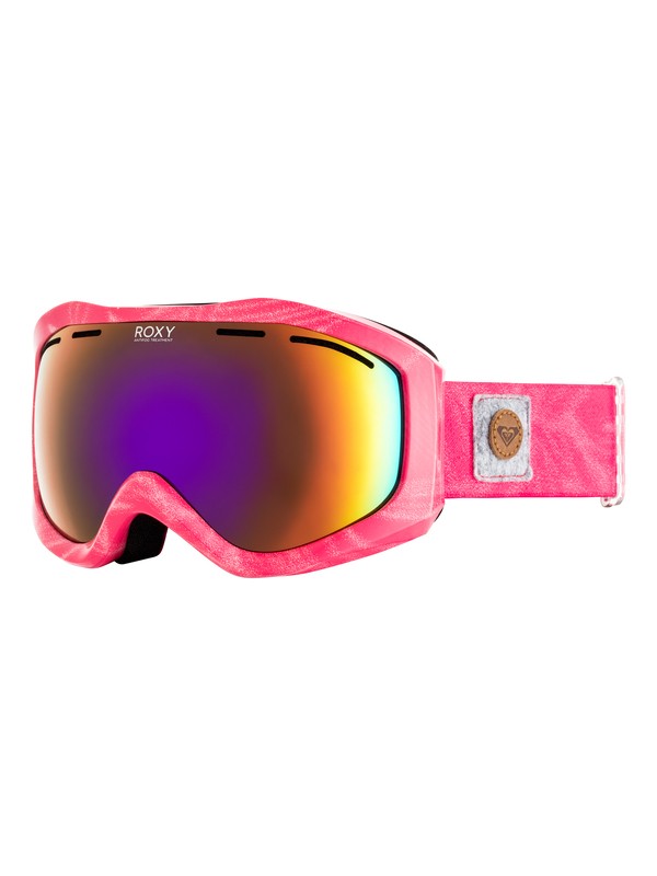 roxy, Sunset Art Series - Máscara para esquí/snowboard para Mujer, TEA BERRY_KERALA EMBOSS (mmn3) 0 Sunset Art Series - Máscara para esquí/snowboard para Mujer Rosa ERJTG03065 Roxy