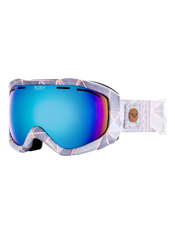 roxy, Sunset Art Series - Masque de ski/snowboard pour Femme, MINIMAL GREY_MOSAIC (skg1) 0 Sunset Art Series - Masque de ski/snowboard pour Femme Gris ERJTG03065 Roxy