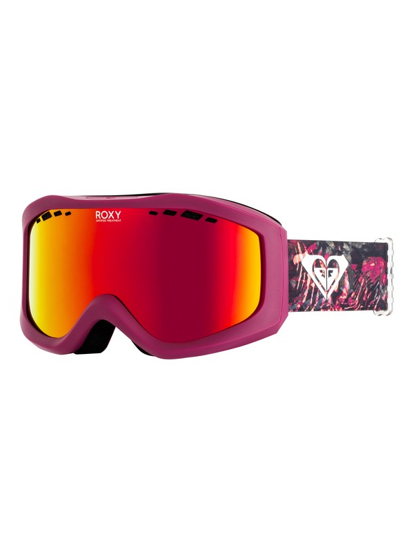 roxy, Sunset - Masque de ski/snowboard pour Femme, FOUR LEAF CLOVER_ZEBRATREE (gph3) 0 Sunset - Masque de ski/snowboard pour Femme Vert ERJTG03068 Roxy