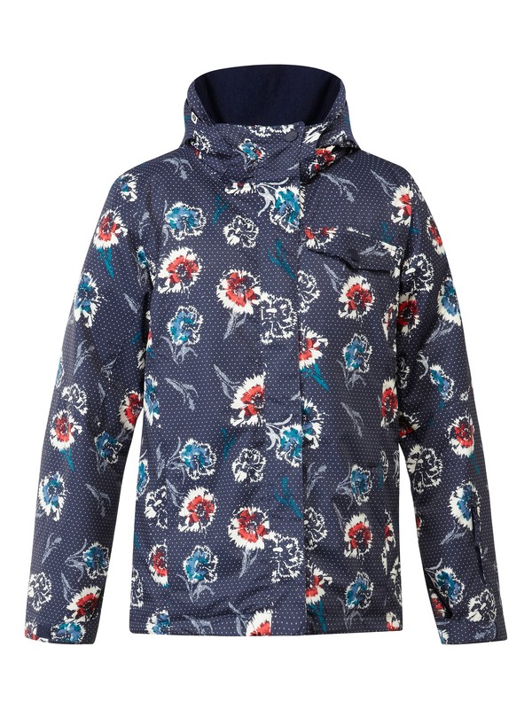 roxy, Jetty Jacket, VANILLA SKIES_PEACOAT (btl4) 0 Jetty Jacket ERJTJ00028 Roxy