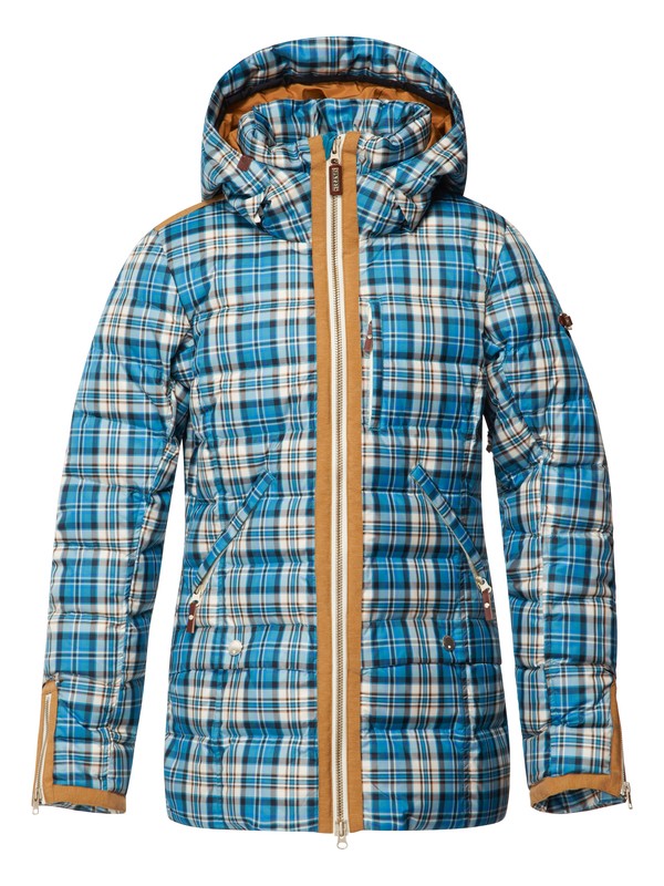 roxy, Torah Bright Influencer Jk Plaid, TB PLAID_OCEAN DEPTHS (brv2) 0 Torah Bright Influencer Jk Plaid ERJTJ00046 Roxy