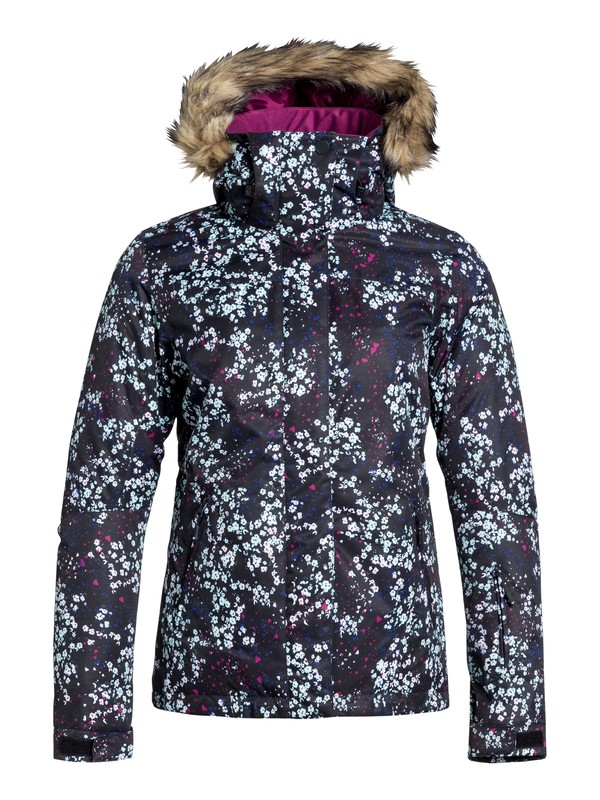 roxy, Jet Ski Snow Jacket, DITSY FLORAL (kvj7) 0 Jet Ski Snow Jacket ERJTJ03001 Roxy
