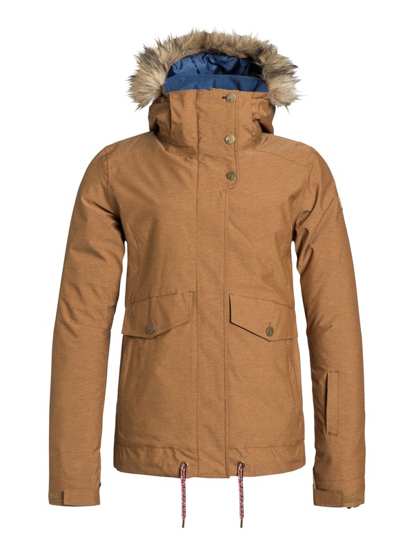 roxy, Grove Snow Jacket, RUBBER (cpp0) 0 Grove Snow Jacket ERJTJ03020 Roxy