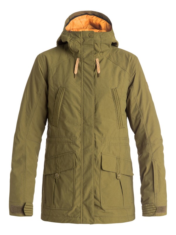 roxy, Tribe Snow Jacket, MILITARY OLIVE (cqw0) 0 Tribe Snow Jacket ERJTJ03047 Roxy