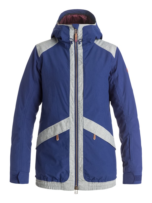roxy, Ridgemont Snow Jacket, BLUE PRINT (bsq0) 0 Ridgemont Snow Jacket ERJTJ03048 Roxy