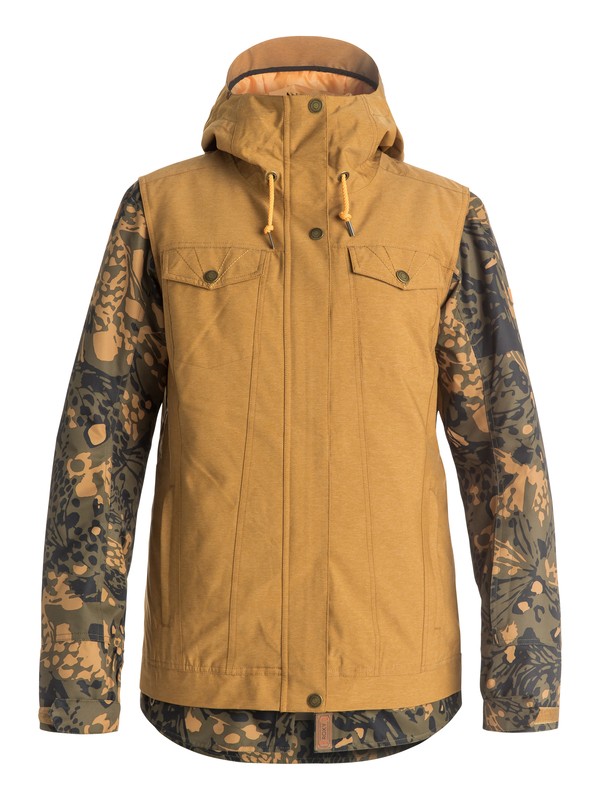 roxy, Ceder Snow Jacket, BONE BROWN (cmt0) 0 Ceder Snow Jacket ERJTJ03050 Roxy
