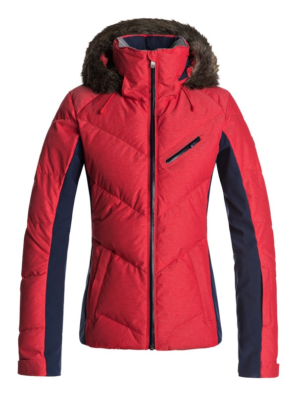 roxy, Snowstorm - Snow Jacket for Women, LOLLIPOP (rpq0) 0 Snowstorm - Snow Jacket for Women Red ERJTJ03105 Roxy