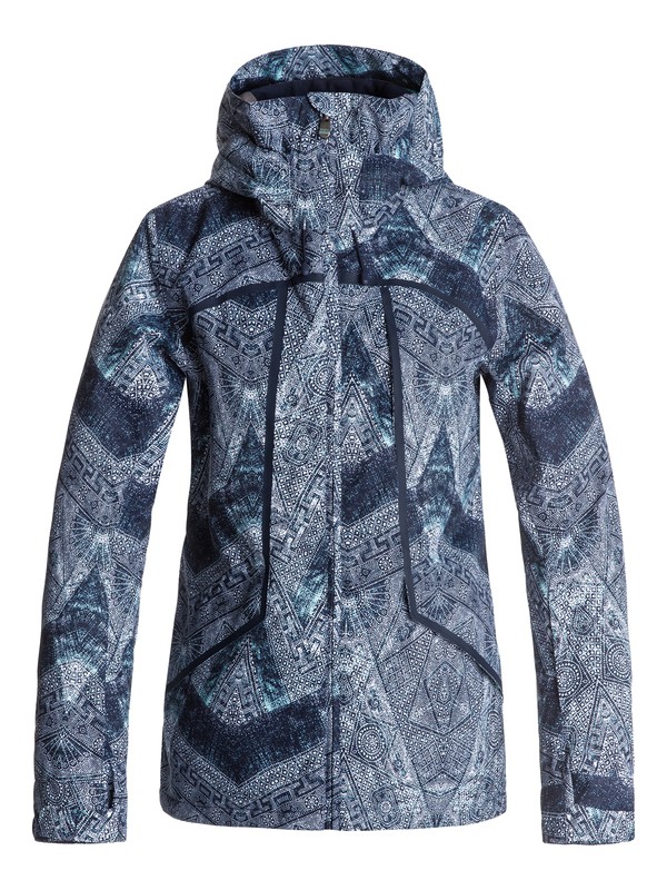 roxy, Wildlife - Chaqueta Para Nieve para Mujer, PEACOAT_AVOYA (btn6) 0 Wildlife - Chaqueta Para Nieve para Mujer ERJTJ03107 Roxy