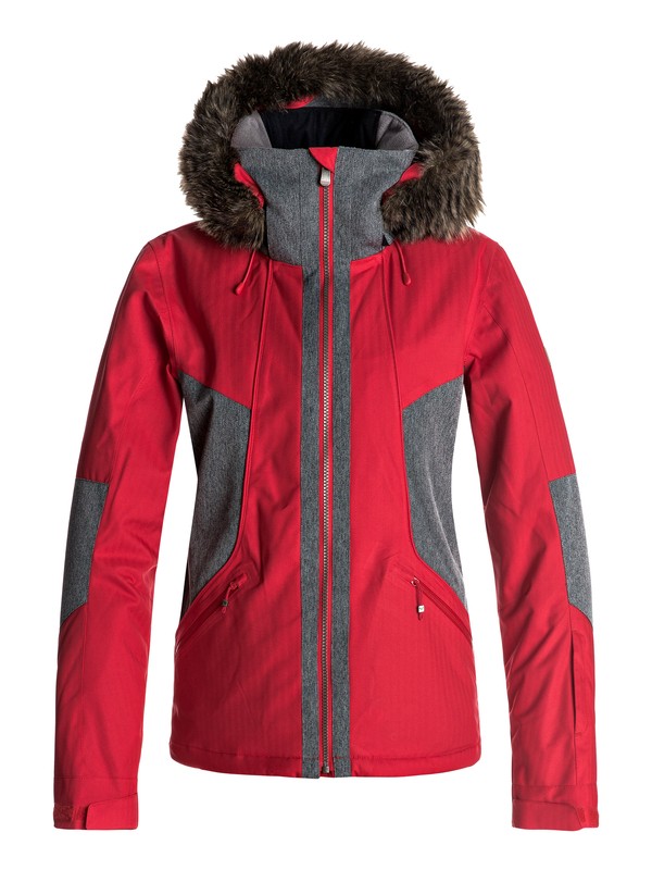 roxy, Atmosphere - Snow Jacket for Women, LOLLIPOP (rpq0) 0 Atmosphere - Snow Jacket for Women Red ERJTJ03108 Roxy