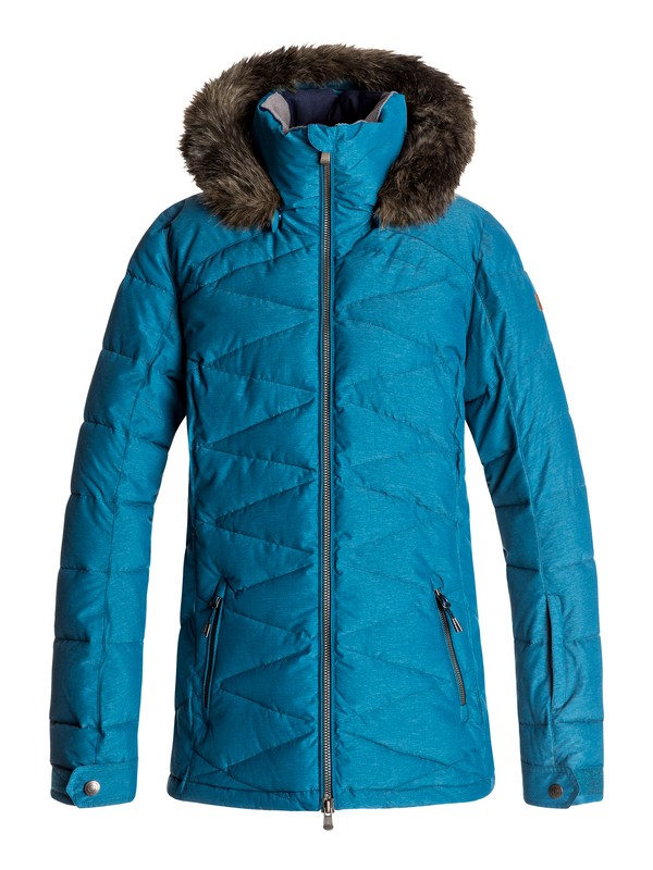 roxy, Quinn - Snow Jacket for Women, INK BLUE (bsf0) 0 Quinn - Snow Jacket for Women Blue ERJTJ03111 Roxy