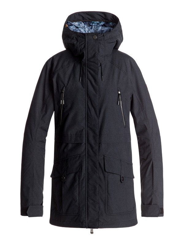 roxy, Tribe - Snow Jacket, TRUE BLACK (kvj0) 0 Tribe - Snow Jacket Black ERJTJ03120 Roxy