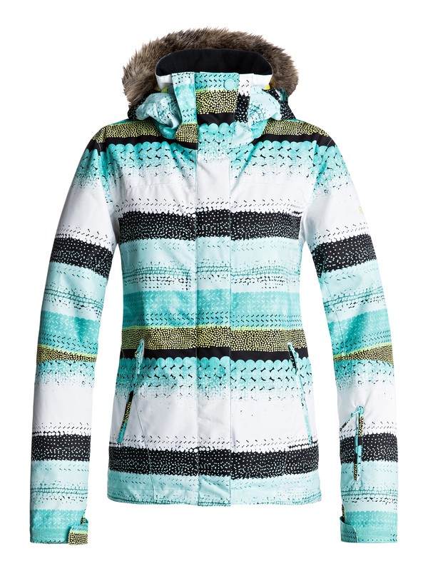 roxy, Jet Ski - Chaqueta Para Nieve para Mujer, ARUBA BLUE_LIZZYDOTS (bfk7) 0 Jet Ski - Chaqueta Para Nieve para Mujer Azul ERJTJ03124 Roxy